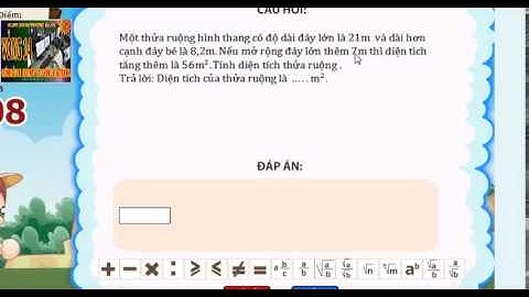 Hướng dẫn giải toán lớp 5 vong 14