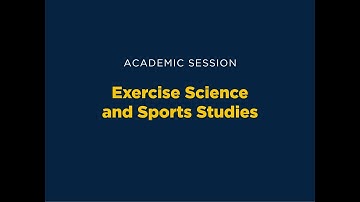 Exercise Science and Sports Studies Academic Breakout Session