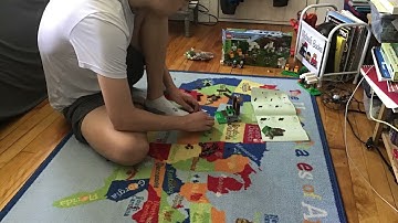 Lego Minecraft The Pillager Outpost 21159 Stop Motion Speed Build