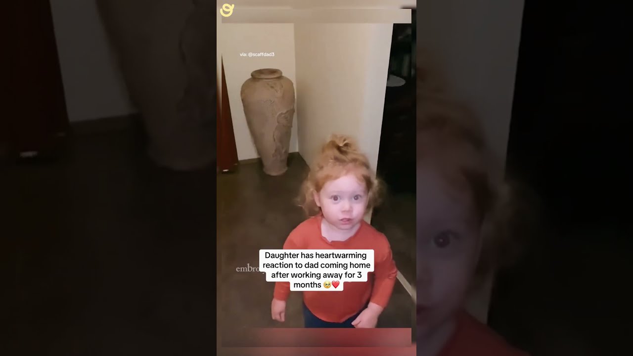Dad Decided To Change Careers After This Beautiful Reunion With His Daughter 