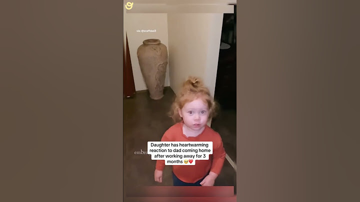 Dad decided to change careers after this beautiful reunion with his daughter 🥹️️