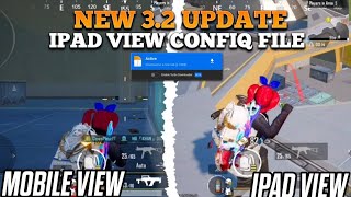 PUBG 3.2⏫(IPAD VIEW+120 FPS+rawdata)🥵 Best Config Android 11,12,13,14 GL,KR,VN,BGMI IPAD VIEW CONFIG