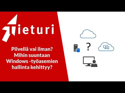 Pilvellä vai ilman? Mihin suuntaan Windows -työasemien hallinta kehittyy?