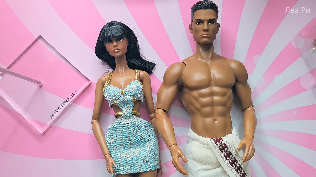 АСМР Распаковка куклы Мизи Моя первая Mizi Immortal Egypt и ее мужчина псевдо Адонис ASMR Шепот