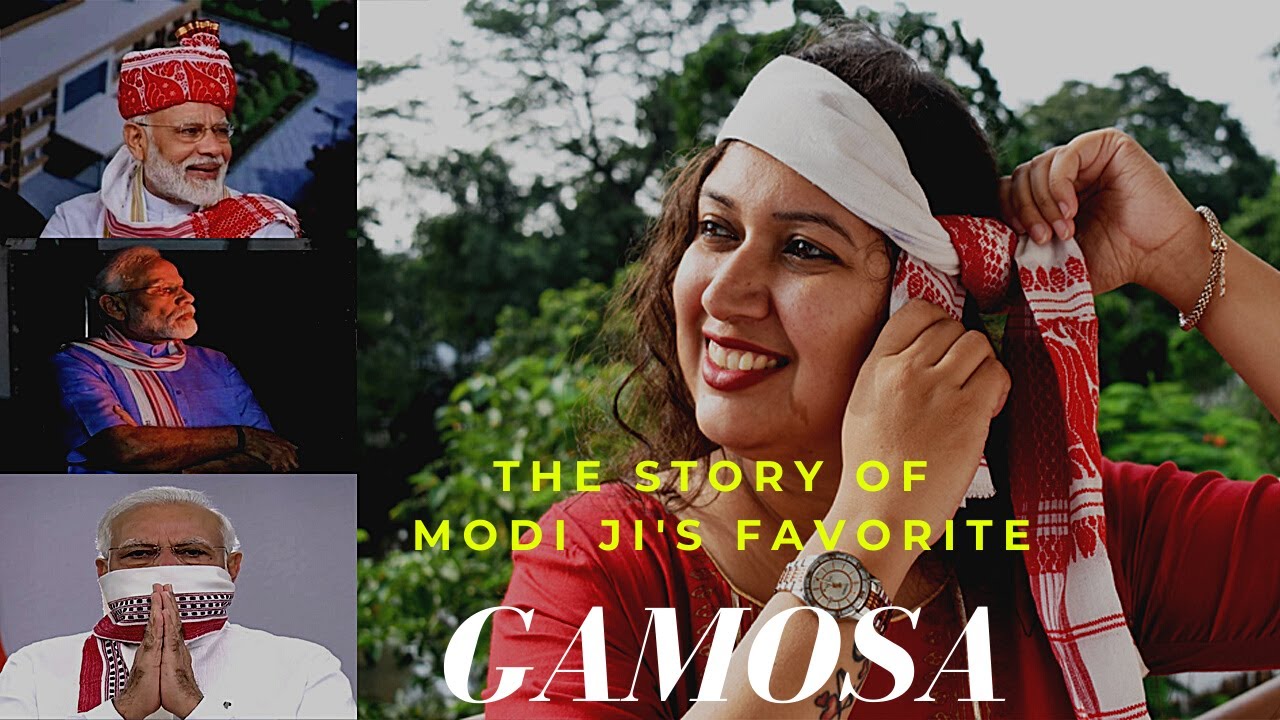 Gamosa The symbol of Assamese Culture Gamucha Gamusa  Assam Northeast India