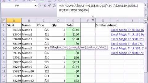 Excel Magic Trick 434: Extract Completed Records with Formula
