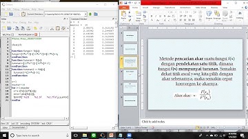 Metode Numerik Newton Raphson Dengan Syarat Konvergensi (Konsep+ Octave Code)