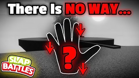 I Can’t Believe Slap Battles Did This…