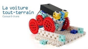 La voiture tout-terrain : cours de programmation pour enfant (6-9 ans)
