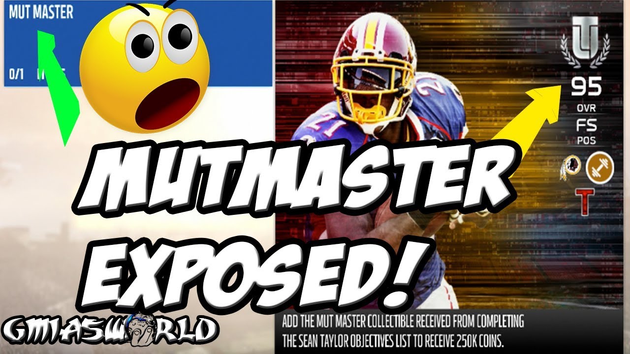 Madden 18 Ultimate Team Tips: THE SECRET TO COMPLETING MUTMASTER SUPERFAST EXPOSED MUT 18 Gameplay