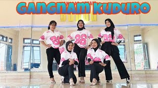 Download lagu Gangnam Kuduro Line dance Choreo Kiki( INA) & Ryan ( INA) || Harmony bunda LD