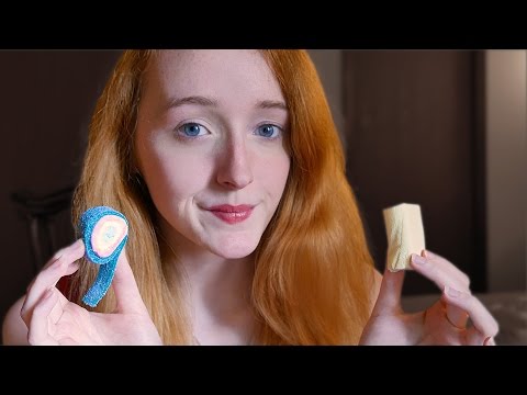 ASMR Delicious Marshmallow Mouth Sounds - 4K - (No Talking)
