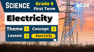 Electricity | Grade 6 | Unit 1 - Concept 3 - Lesson 3 - Part (1/2) | Science