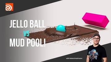 Houdini MPM Solver Tutorial: Jello Ball vs Mud Pool!