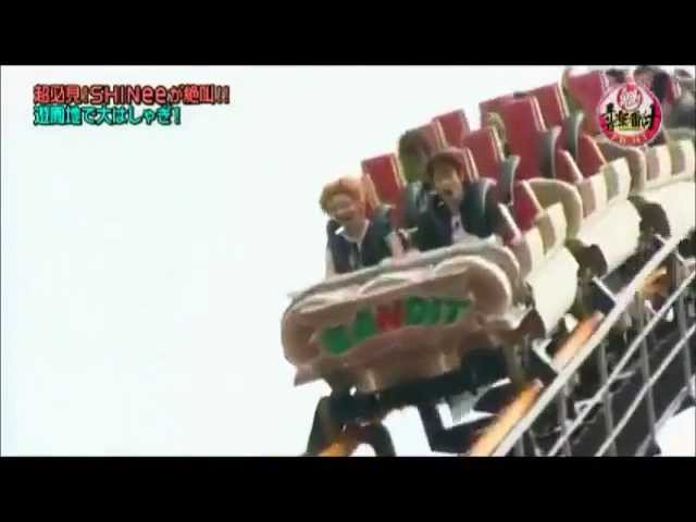 Shinee'S Rollercoaster Experience [Eng Sub] - Youtube