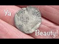 Ya Beauty!  Elizabeth 1st hammered silver 3p 1580's.  Celebrating with Wilson, Kepple and Betty.