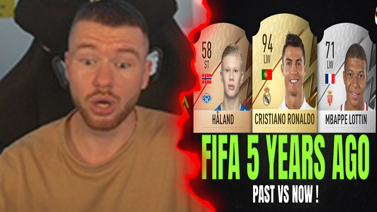 Proownez REAGIERT auf SO SAH FIFA VOR 5 JAHREN GEGENÜBER JETZT AUS😱🔥