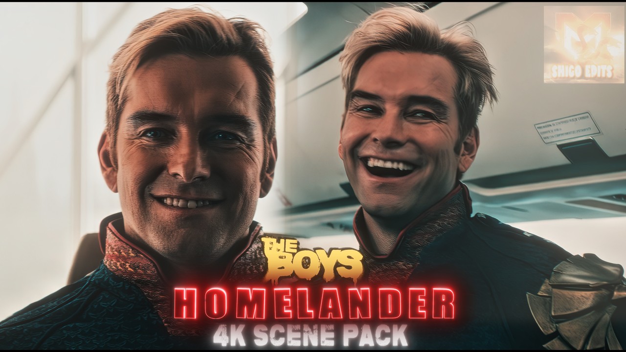 Homelander (Season 1) 4K Scene Pack | AI Upscaled