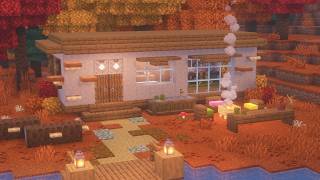 [Minecraft] 🍂🍄‍🟫 Aesthetic Container House / Tutorial