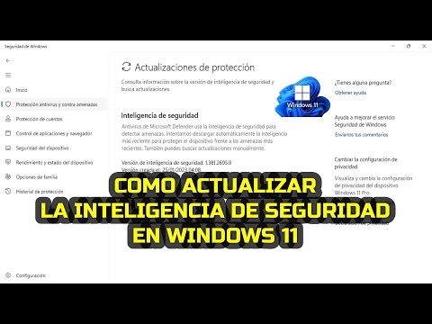 Cómo actualizar la Inteligencia de Seguridad en Windows 11