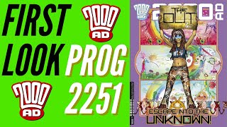 2000AD PROG 2251 FIRST LOOK - Subscriber Unbagging - Comic Book - Full Spoilers Review
