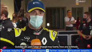 Details entrevistas a pilotos post carrera: Daniel Ricciardo Guide