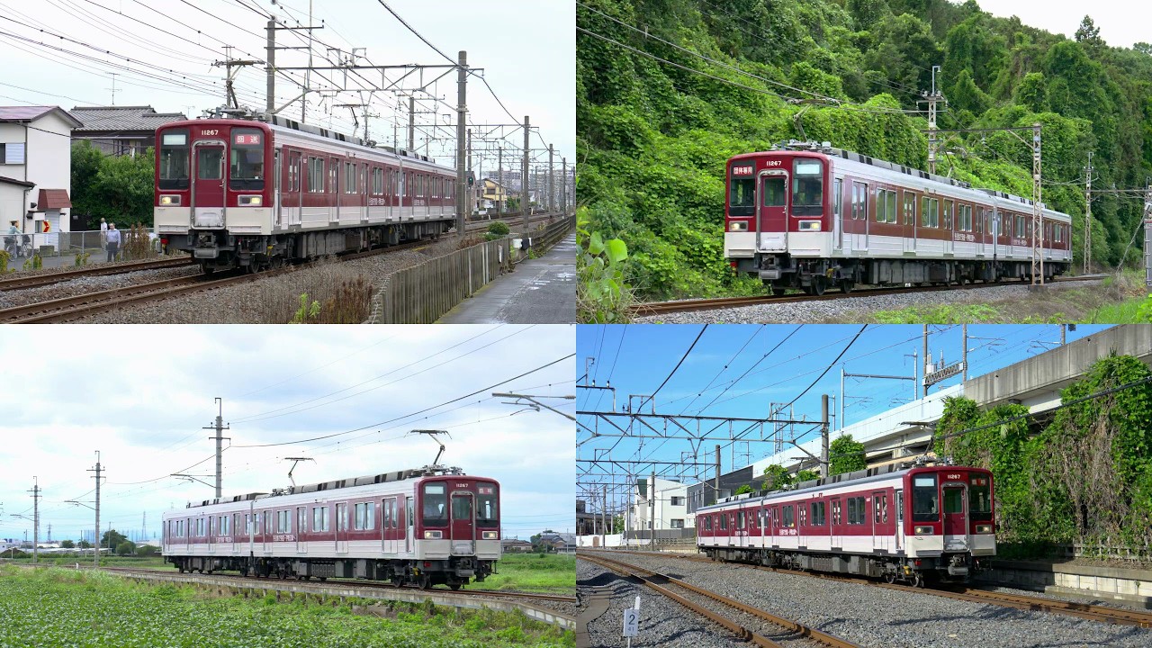 近鉄標準色風ラッピング電車で行く葛生・伊勢崎 日帰りの旅】東武10000