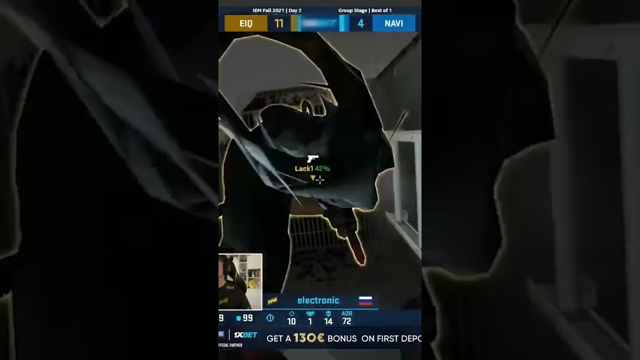 Electronic повторил 2 ножа S1mple Nuke NaVi vs Entropiq Intel CS GO 