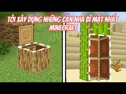 Tôi Xây Dựng Những Căn Cứ Bí Mật Nhất Minecraft | Bedrock