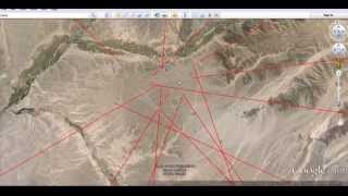 The Nazca Lines Plotted Over The Whole Earth