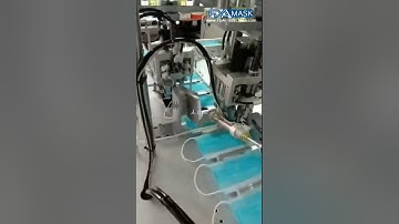 Automatic non woven disposal mask slice making machine 1+2 outer ear loop welding machine mask line