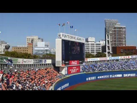2016.3.3 横浜DeNA－東京ヤクルト スタメン発表