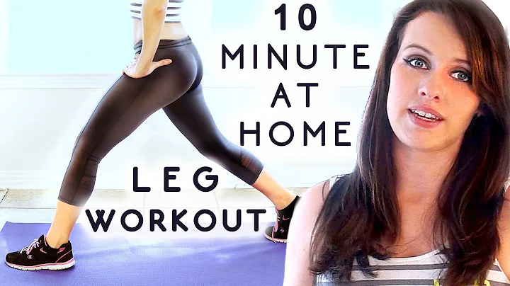 Leg Slim + Butt Lift Workout! 10 Minute Home Exerc...