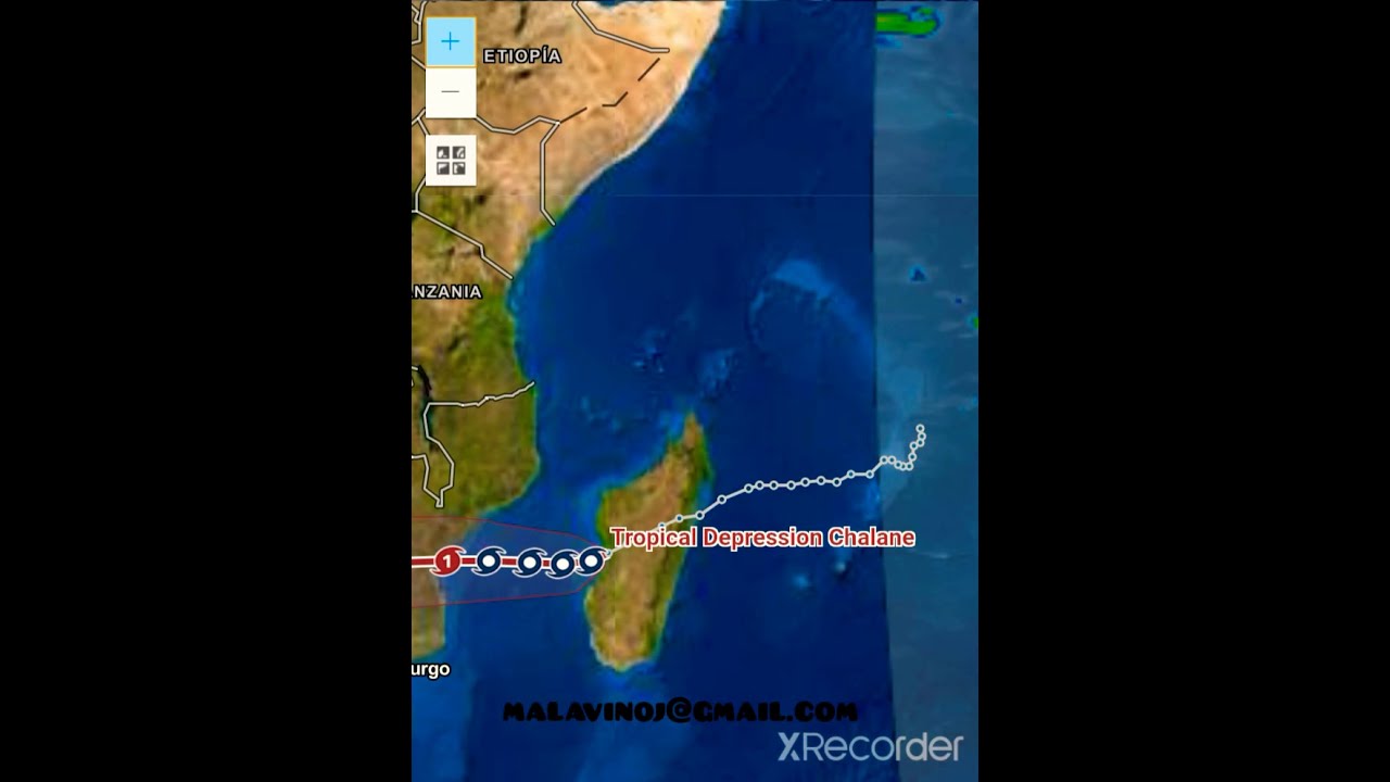 Madagascar Tropical storm changed into Tropical depression and it's update and pathway