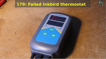 179 - Failed Inkbird thermostat - quick repair