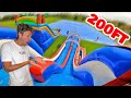 Worlds Largest Slip N Slide! *Police Called*