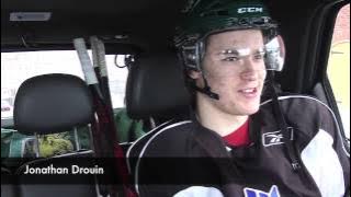 MacKinnon drives Drouin to practice #1 - April 14 2013