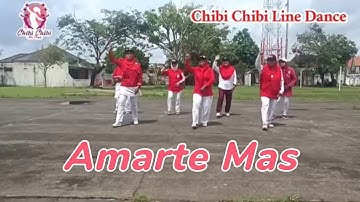 AMARTE MAS - Linedance | Beginner | Demo : Chibi Chibi Linedance | Choreo : Asbarebare & Rini Hukom 