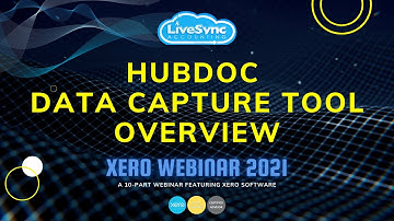 Hubdoc Data Capture Tool Overview | Xero Webinar 2021 | LiveSync Accounting