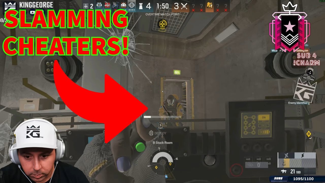 13 Frags vs a CHEATER in Top 10 Champion | Lair Full Game - YouTube
