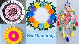 Easy paper craft 🌼hello origami/Diy wall hanging#art#how to make easy & beautiful wall hanging