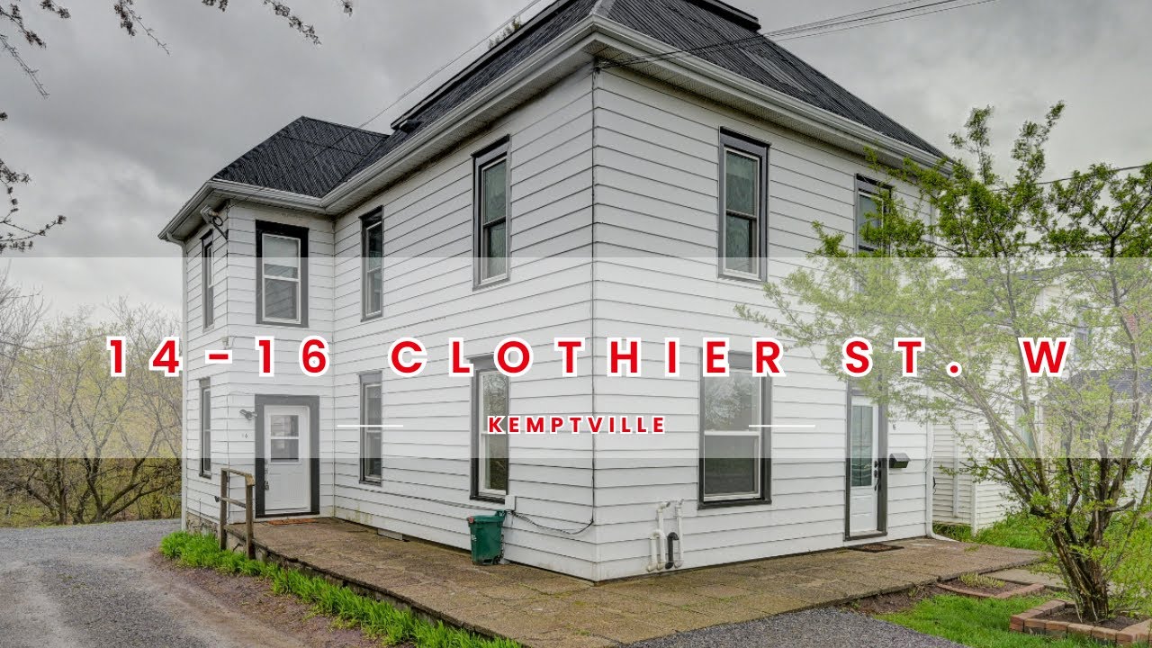 1416 Clothier Street, W, Kemptville YouTube