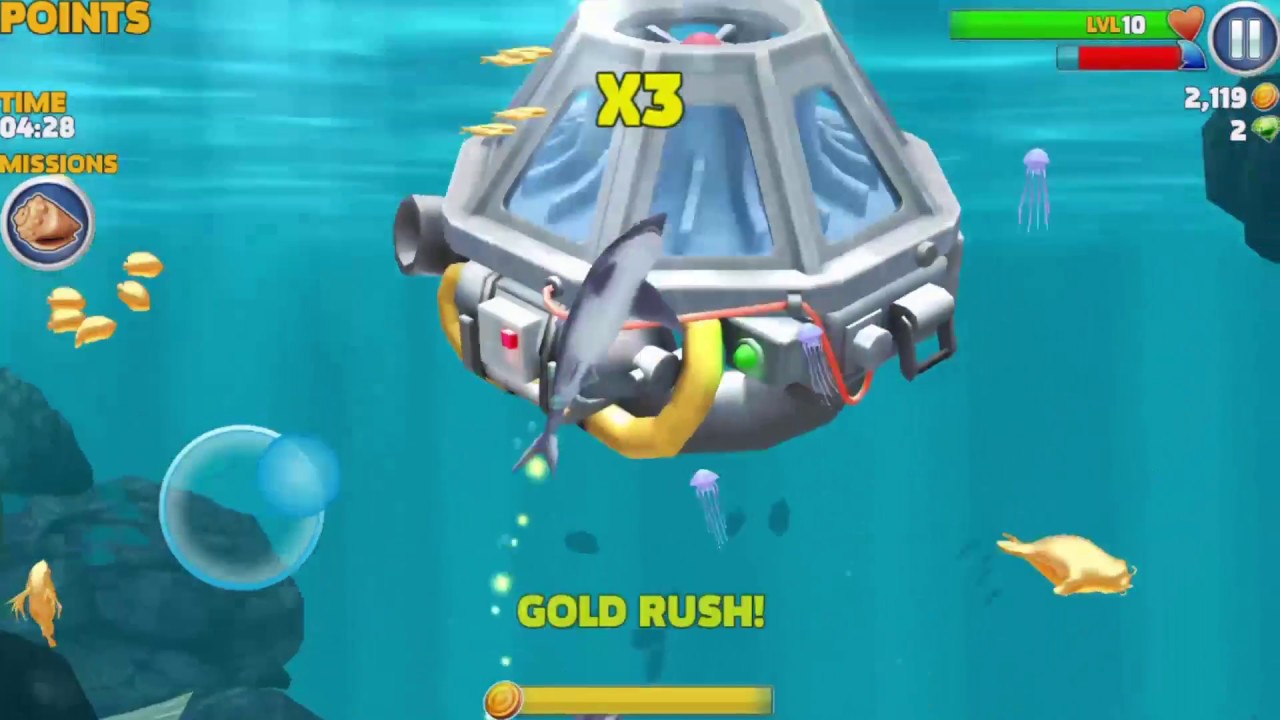 Hungry Shark Evolution Android Gameplay #13 - YouTube