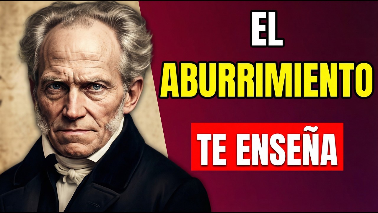 El aburrimiento como señal del deseo insatisfecho - Schopenhauer