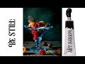 Still Life Fruits Acrylic tutorial Step by step Live Stream | TheArtSherpa