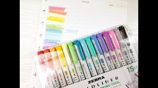 Zebra Mildliners Review | Planning With Kristen