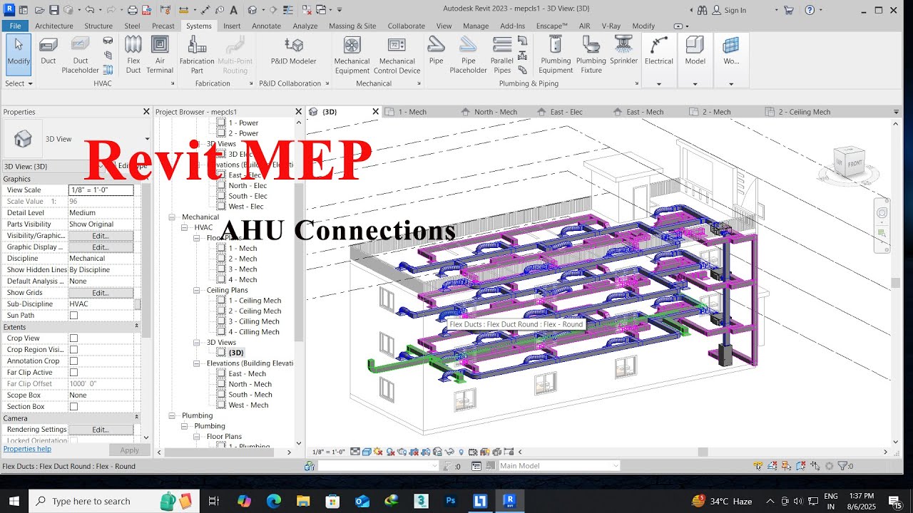 About AHU in Revit MEP - YouTube