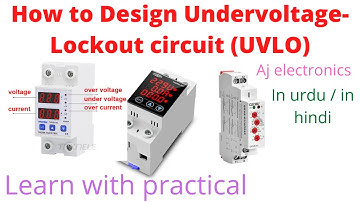 How to Make Under Voltage Lockout Circuit | Protection Circuit | UVLO circuit| With English subtitle