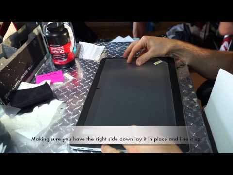 Wacom Cintiq Companion 2 Screen protector swap!