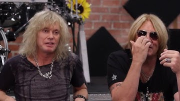 def leppard - interview with  mark douglas (joe&sav)